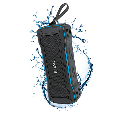 Колонка Sven PS-220 (2.0), Black-Blue  (SV-016470)