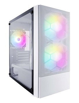 Компьютерный корпус 1STPLAYER FIREBASE X4-M-WH (X4-M-WH-2F7-14-W-1F7-W)