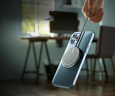 Беспроводное зарядное устройство Olmio MagCharge QI 15W (43918)