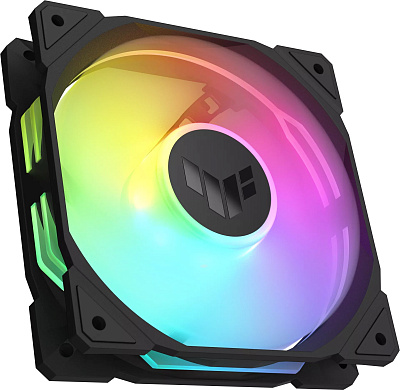 Вентилятор для корпуса ASUS TUF GAMING TR120 FAN ARGB BLACK 3IN1 (TUF GAMING TR120 FAN ARGB BLACK 3IN1)