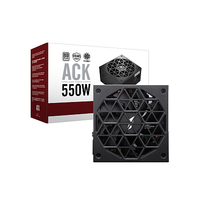 Блок питания 1STPLAYER HA 550W BK (ACK-STD-550-BK-EU)
