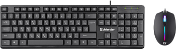 Клавиатура + мышь Defender Triumph C-991, Black, (45991)
