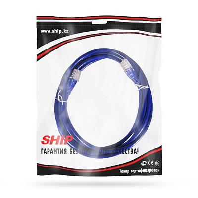 Патч Корд SHIP Cat.5e UTP LSZH RJ-45 5 м S3025BL0500-P (S3025BL0500-P)