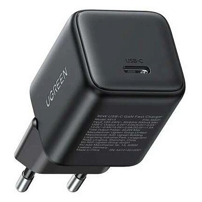 Зарядное устройство UGREEN X513 30W 1C GaN Fast Charger 55531 (55531)