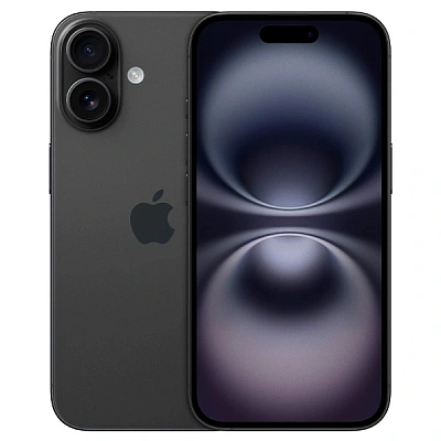 Смартфон Apple iPhone 16 128GB Black (MYE73HX/A)