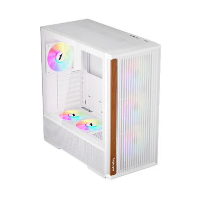 Компьютерный корпус 1STPLAYER WD7 White (WD7-WH-4FA7-W-2FA7R-W)