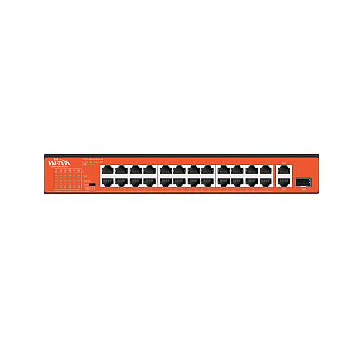 Коммутатор неуправляемый Wi-Tek WI-PS526GH  (WI-PS526GH)