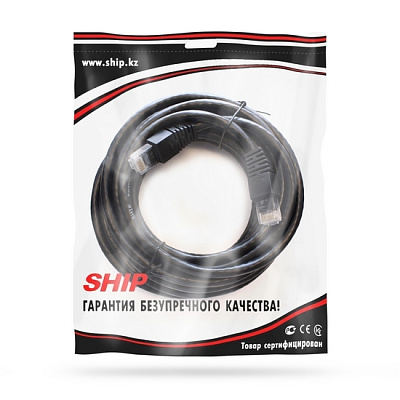 Патч Корд SHIP Cat.6 UTP LSZH RJ-45 5 м S6025BK0500-P (S6025BK0500-P)