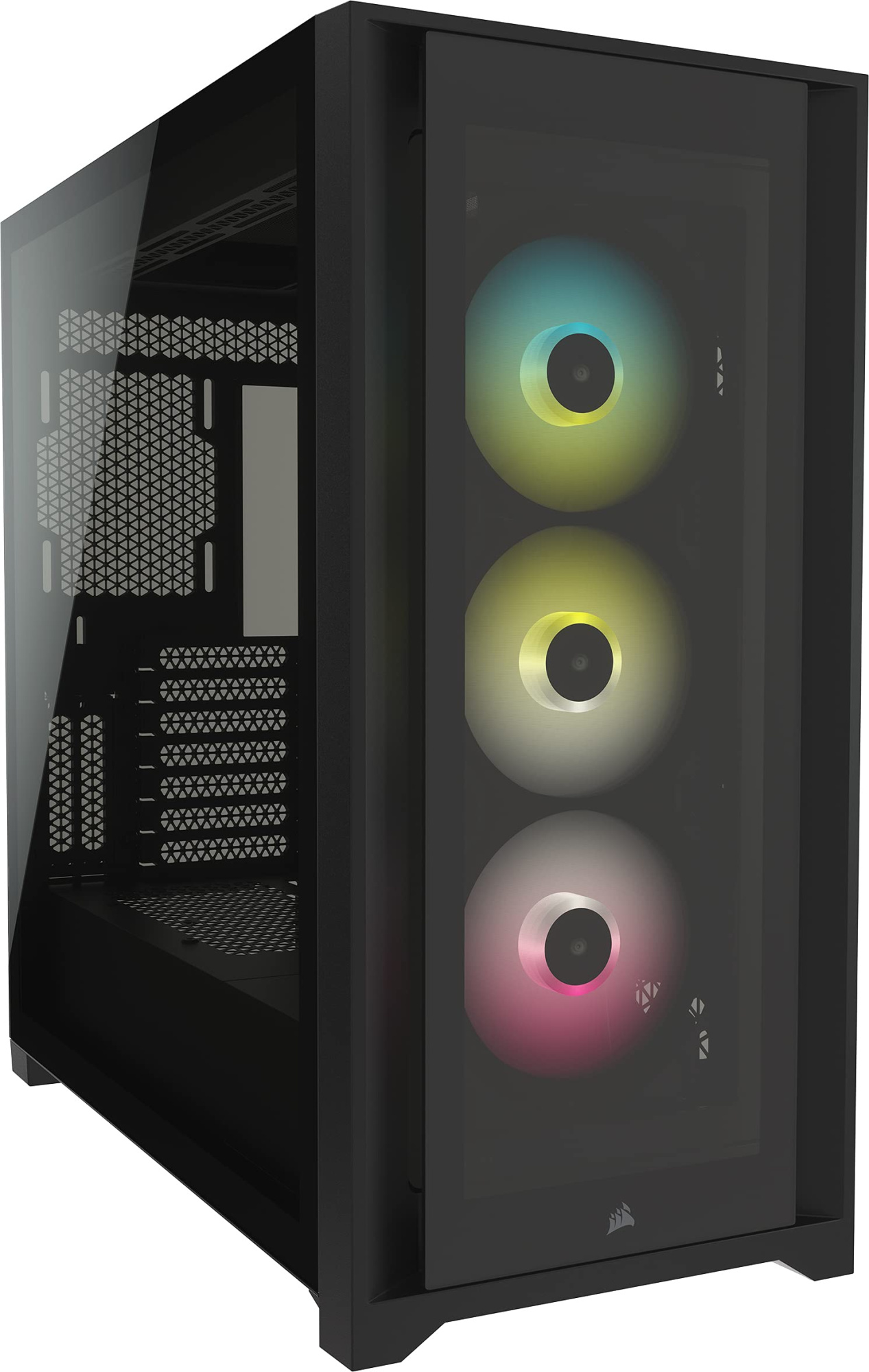Корпус Corsair iCUE 5000X RGB CC-9011212-WW (Игровые, Midi-Tower) (CC-9011212-WW)