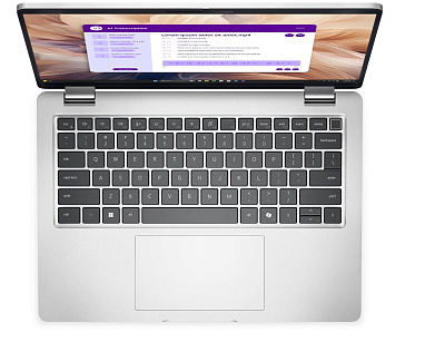 Ноутбук Dell Pro 14 Plus PB14250 (210-BPDN_1) - английская раскладка клавиатуры