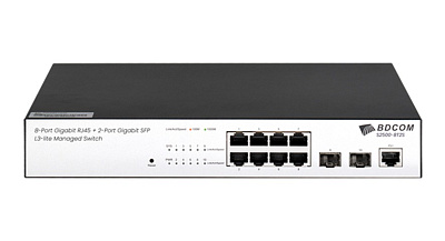 Коммутатор BDCOM S2500-8T2S (S2500-8T2S)