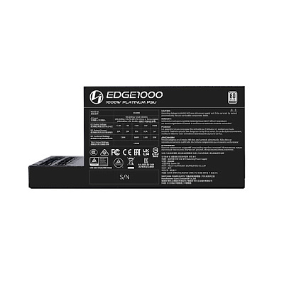Блок питания Lian Li EG1000 BLACK 1000W  (G9P.EG1000.BE00.EU)