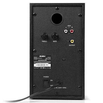 Колонки Sven SPS-615 (2.0), Black (SV-013707)