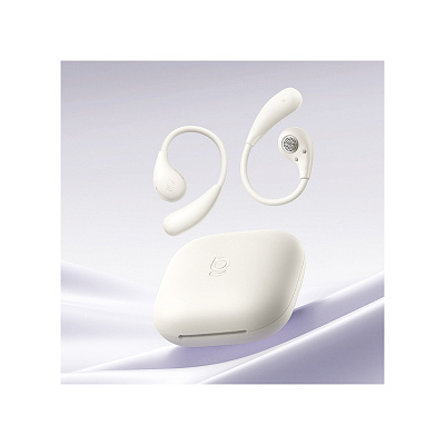 Наушники Baseus Bass BF1 Lite Open-Ear True Earbuds Starlight Off-White (A0102E03)
