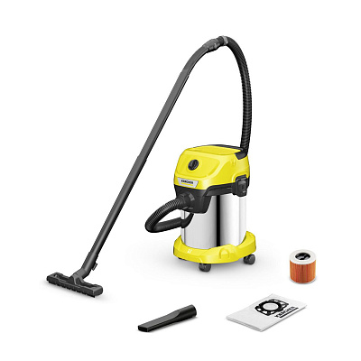 Пылесос хозяйственный KARCHER WD 3 S V-17/4/20 (YSY) (1.628-135.0)