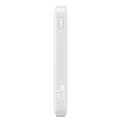 Портативный внешний аккумулятор Baseus EnerFill FP21, 10000mAh 22.5W - White (P1008210D213-00)