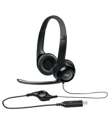 Наушники Logitech H390 (981-000406)