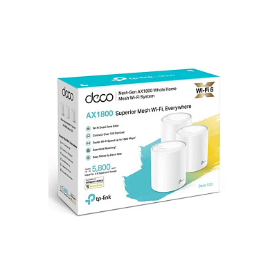 Беспроводная MESH-система Wi-Fi TP-Link Deco X20(3-pack) (Deco X20(3-pack))