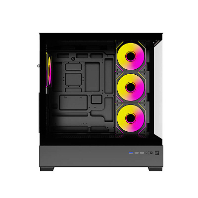 Корпус Wintek Tower 225-B TG, Black (225-B TG)
