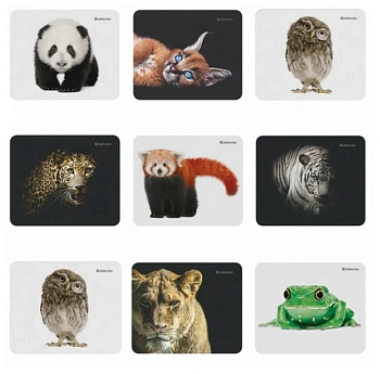 Коврик для мышки Defender Wild Animals 220x180x2 мм (50803)