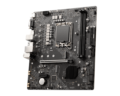 Материнская плата MSI PRO H610M-G, LGA1700, 2xDDR5, mATX (PRO H610M-G)