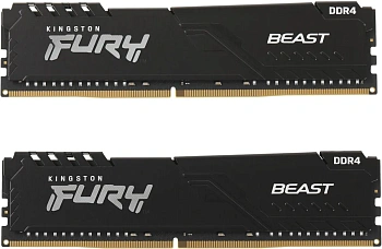 Оперативная память Kingston Fury Beast DDR4 DIMM 32Gb KIT (2x16) 3200MHz (KF432C16BB1K2/32WP)
