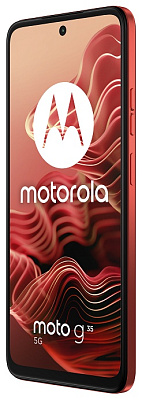 Смартфон Motorola moto g35, 256 GB, Guava Red (PB3J0034KZ)