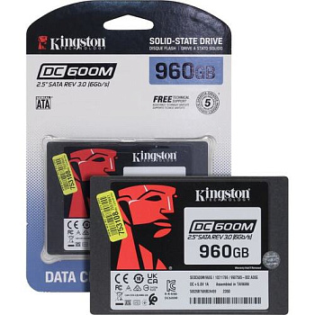 Твердотельный накопитель SSD 960Gb SATA 6Gb/s Kingston DC600ME  (SEDC600ME/960G)
