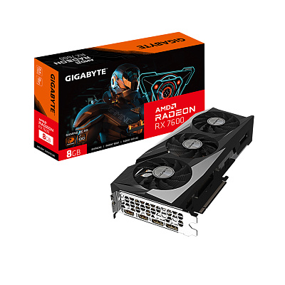  Видеокарта Gigabyte RX 7600 GAMING OC 8G (GV-R76GAMING OC-8GD)