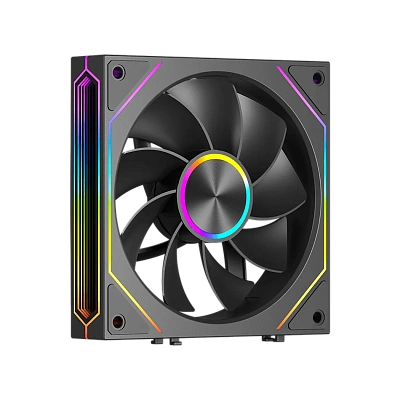 Вентилятор для корпуса PCCooler F3 X120R ARGB 3 pack (Reverse Blade) Black (F3 X120R ARGB BK 3IN1)