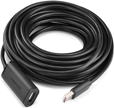 Кабель UGREEN USB(m) - USB(f) удлинитель USB 2.0, 10m US121 (10321)