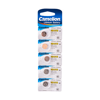 Батарейка CAMELION Lithium CR1216-BP5 5 шт. в блистере (CR1216-BP5)