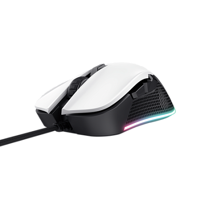 Мышь игровая Trust GXT 922W YBAR белый (24730)