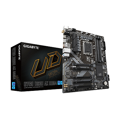 плата Gigabyte B760 DS3H AX DDR4 (B760 DS3H AX DDR4)