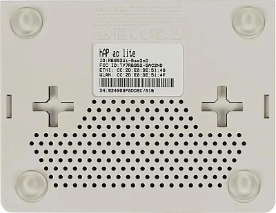 Беспроводной маршрутизатор MikroTik hAP ac lite (RB952Ui-5ac2nD)