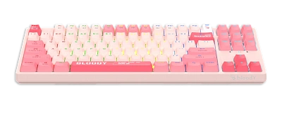 Клавиатура игровая Bloody S87 PINK (S87-PINK)