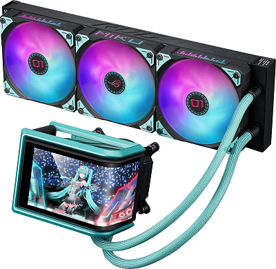 Система водяного охлаждения ASUS ROG RYUO IV 360 ARGB Hatsune Miku (ROG RYUO IV 360 ARGB MIKU)