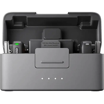 Петличный микрофон DJI Mic Mini (2 TX + 1 RX + Charging Case) (6941565991454)