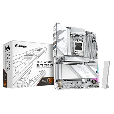 Материнская плата Gigabyte X870 Aorus Elite X3D ICE (X870 A ELITE X ICE)