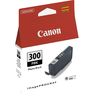 Картридж Canon LUCIA PRO Ink PFI-300 PBK (4193C001)