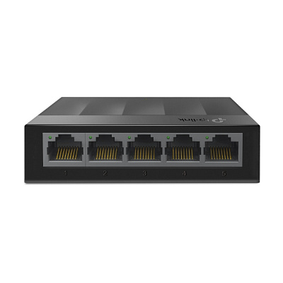 Коммутатор TP-Link LS1005G 5-портовый гигабитный коммутатор, 5 гигабитных портов RJ45 (LS1005G)