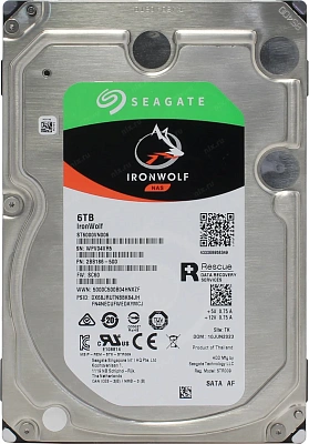 Серверный жесткий диск Seagate IronWolf NAS 6000Гб (ST6000VN006)