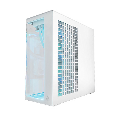 Компьютерный корпус Arctic Xtender VG, White, Clear Glass (ACPCC00017A)