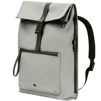 Рюкзак для ноутбука 15.6" NINETYGO URBAN Daily Backpack, Grey-Green, PU кожа/полиэстер (280037)