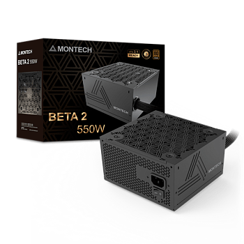 Блок питания Montech  550W, BETA 2 550W, Черный (BETA 2 550W)