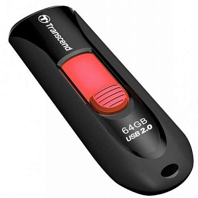 USB флеш-накопитель Transcend TS64GJF590K, USB Flash Drive 64GB "590" (черный) (TS64GJF590K)