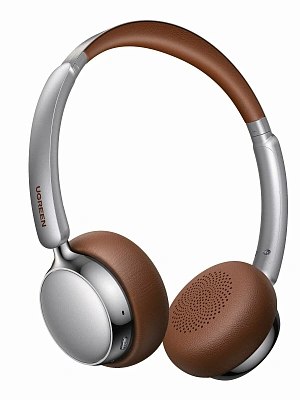 Гарнитура UGREEN Studio Plus HP207  Bluetooth, Серебристо-Коричневый (75629)