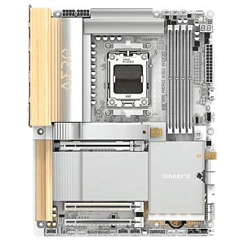 Материнская плата Gigabyte X870E Aero X3D Wood (X870E AERO X3D WOOD)
