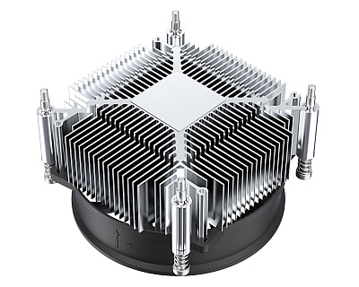Кулер ID-Cooling DK-19 PWM, S1700, 95W, 9.2cm, 4pin, Al, 600-2200rpm, 45.8CFM, 25.8dB (ID-CPU-DK-19 PWM/S1700)