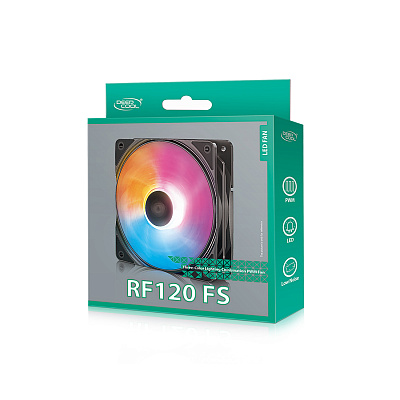 Кулер для компьютерного корпуса Deepcool RF120FS (DP-FLED3-RF120-FS)